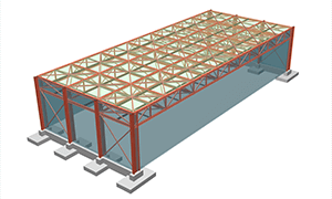 ヤ－ド上屋設置工事（神奈川県）