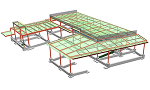 自動車販売店新築工事（東京都）